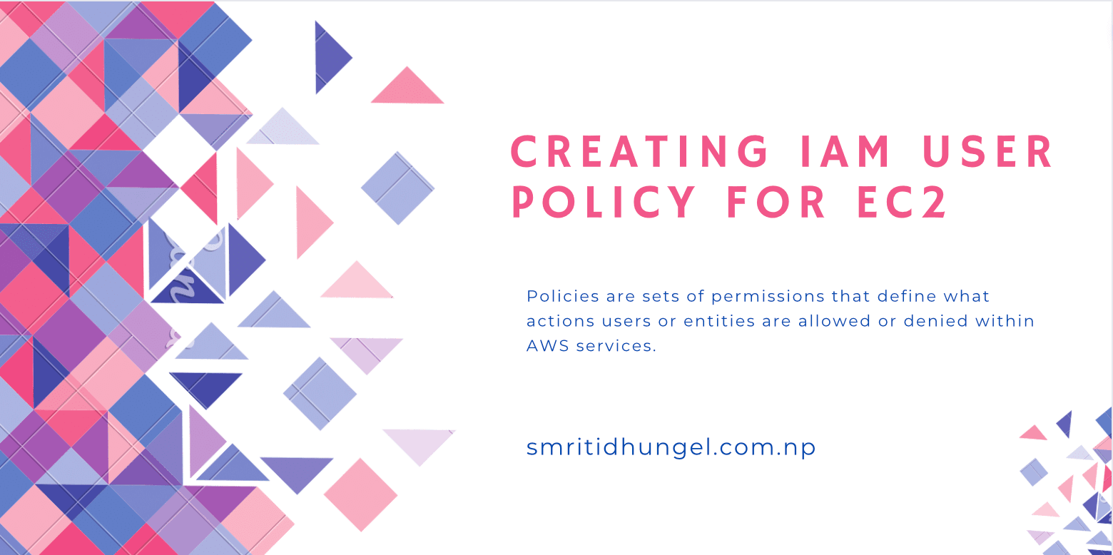Creating IAM User policy for EC2